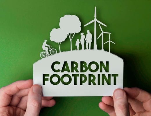 Carbon Footprint sign