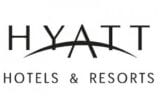 Hyatt hotels logo.