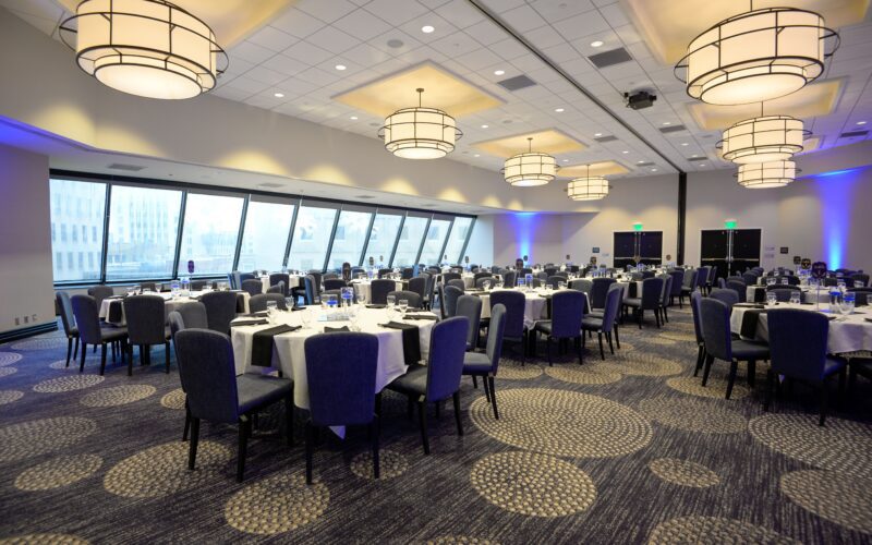 business dining venue in tower